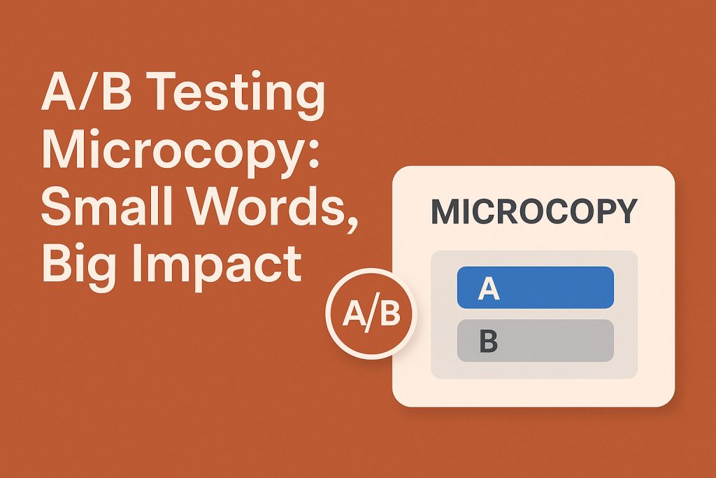 UX Writing & Microcopy Tips - UI Content