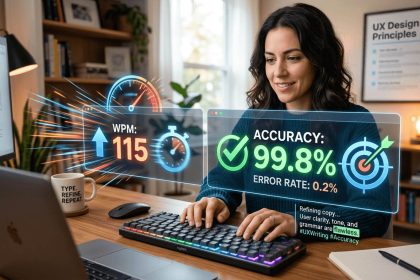 Why UX Writers Should Track Their Typing Accuracy, Not Just Speed